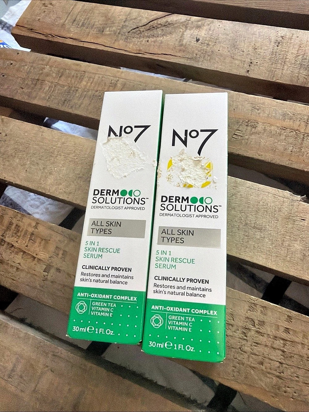 No7 Dermo Solutions 5 in 1 Skin Rescue Serum 2-Pack